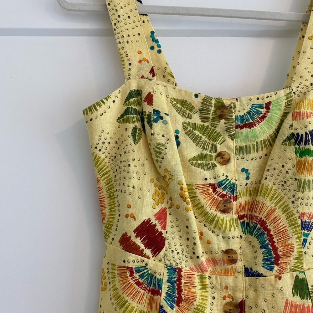 FARM Rio Linen Mini Dress - Picture 2 of 3